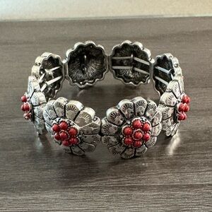 Southwestern Style Flower Bracelet